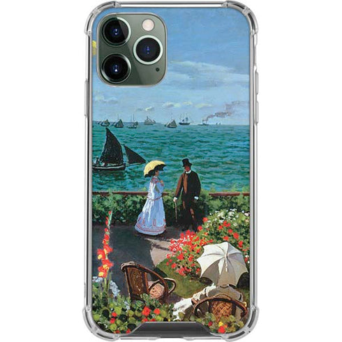 Claude Monet The Terrace at Sainte-Adresse iPhone 12 Pro Max Clear Case