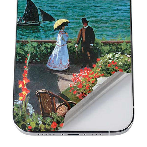 Claude Monet The Terrace at Sainte-Adresse iPhone 12 Pro Skin