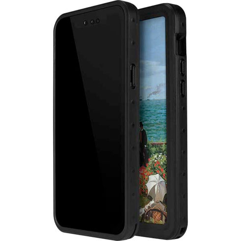 Claude Monet The Terrace at Sainte-Adresse iPhone 12 Pro Waterproof Case
