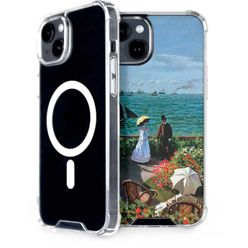 Claude Monet The Terrace at Sainte-Adresse iPhone 13 MagSafe Case