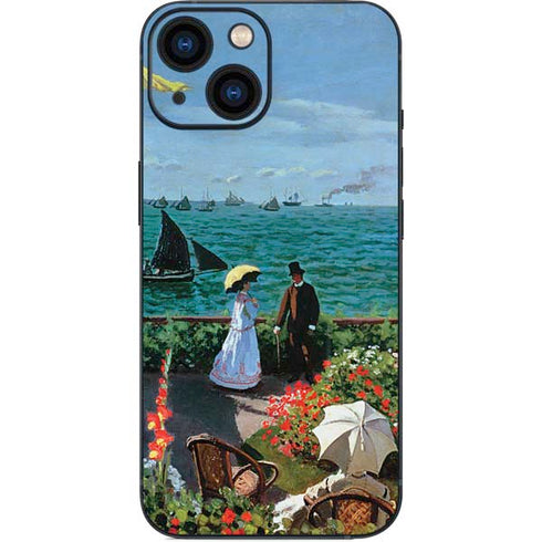 Claude Monet The Terrace at Sainte-Adresse iPhone 13 Mini Skin