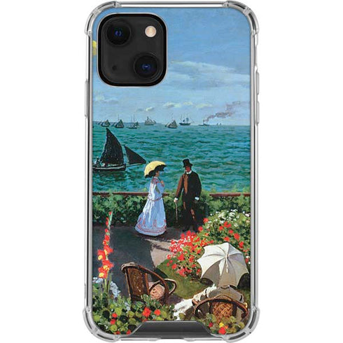 Claude Monet The Terrace at Sainte-Adresse iPhone 14 Plus Clear Case