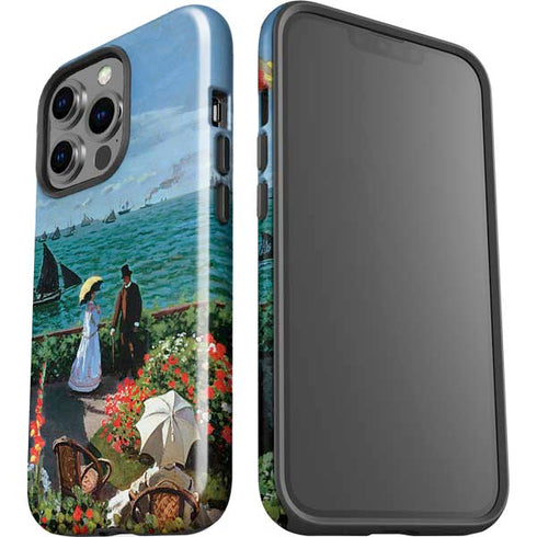 Claude Monet The Terrace at Sainte-Adresse iPhone 14 Pro Impact Case