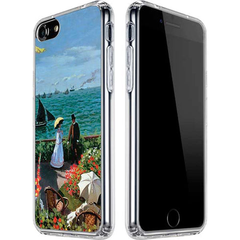 Claude Monet The Terrace at Sainte-Adresse iPhone SE (2nd & 3rd Gen) Clear Case