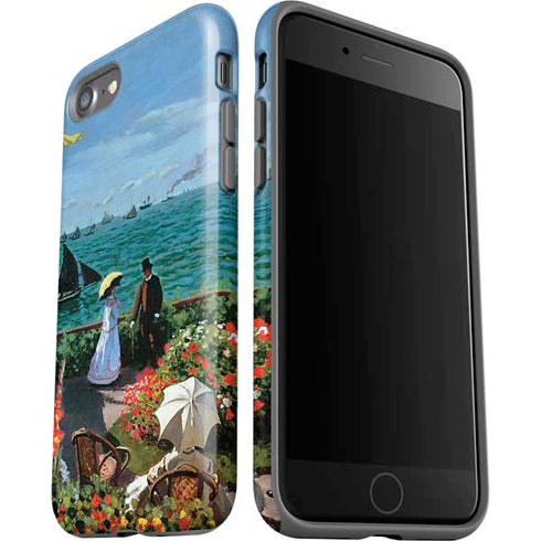 Claude Monet The Terrace at Sainte-Adresse iPhone SE (2nd & 3rd Gen) Pro Case