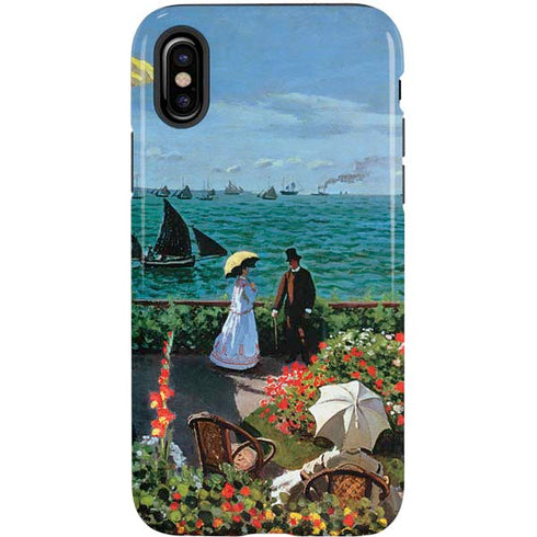 Claude Monet The Terrace at Sainte-Adresse iPhone X Pro Case
