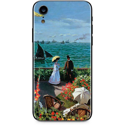 Claude Monet The Terrace at Sainte-Adresse iPhone XR Skin