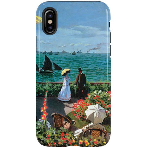 Claude Monet The Terrace at Sainte-Adresse iPhone XS Pro Case