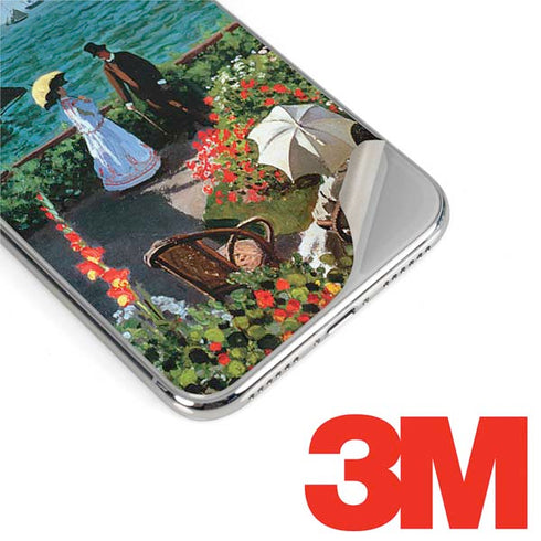 Claude Monet The Terrace at Sainte-Adresse iPhone XS Skin