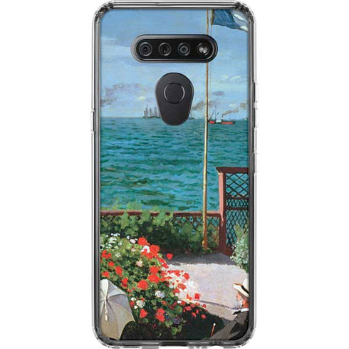 Monet - The Terrace at Sainte-Adresse by Monet LG K51/Q51 Clear Case