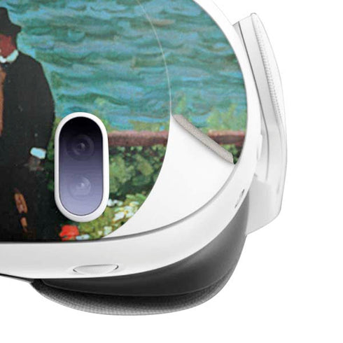 Monet - The Terrace at Sainte-Adresse by Monet Meta Quest 3 Skin