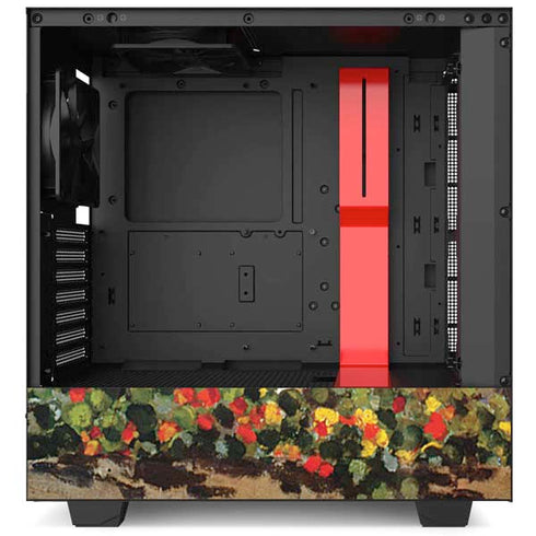Claude Monet The Terrace at Sainte-Adresse NZXT H510 Compact ATX Mid-Tower Case Skin
