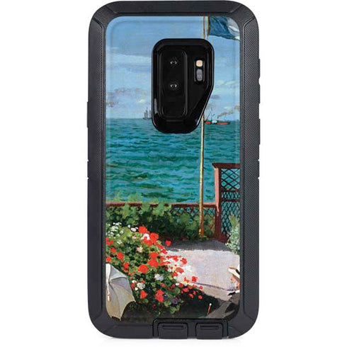 Claude Monet The Terrace at Sainte-Adresse Otterbox Defender Galaxy Skin