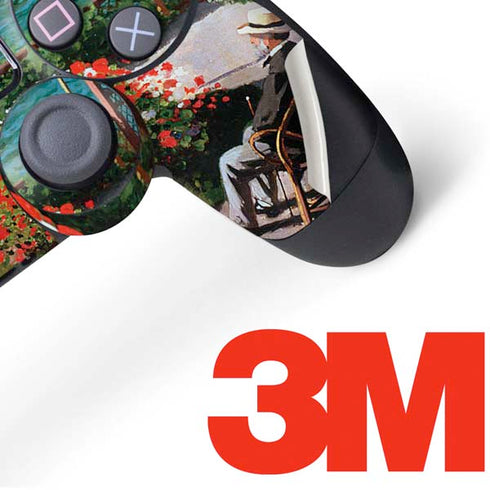 Claude Monet The Terrace at Sainte-Adresse PS4 Controller Skin