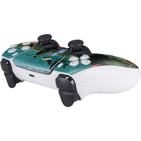 Claude Monet The Terrace at Sainte-Adresse PS5 Controller Skin