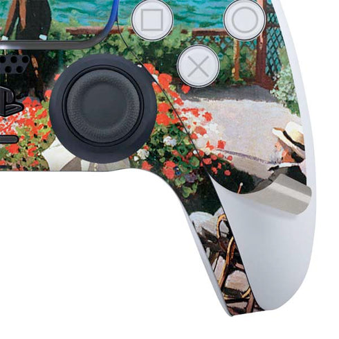 Monet - The Terrace at Sainte-Adresse by Monet PS5 Slim Digital Edition Bundle Skin