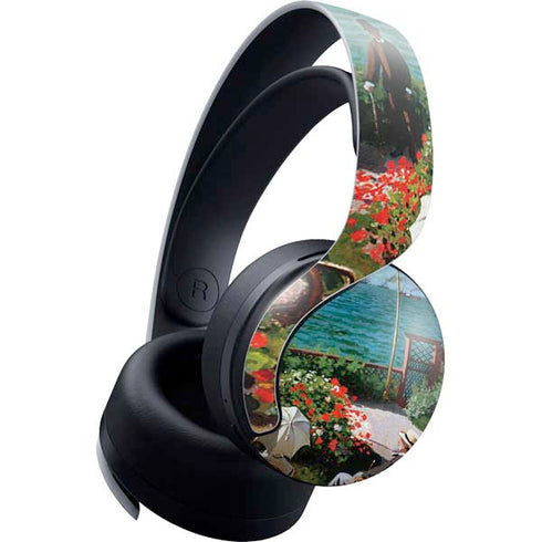 Claude Monet The Terrace at Sainte-Adresse PULSE 3D Wireless Headset for PS5 Skin