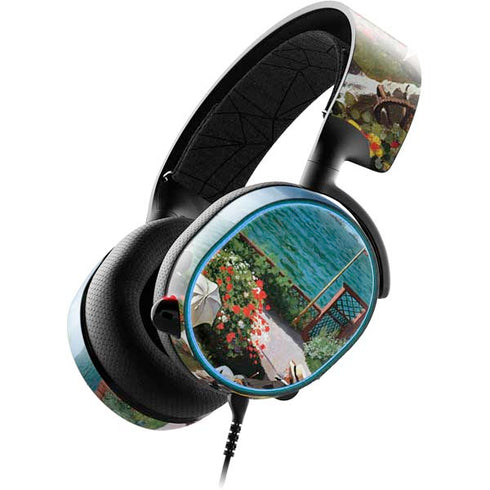 Claude Monet The Terrace at Sainte-Adresse SteelSeries Arctis 3 Skin