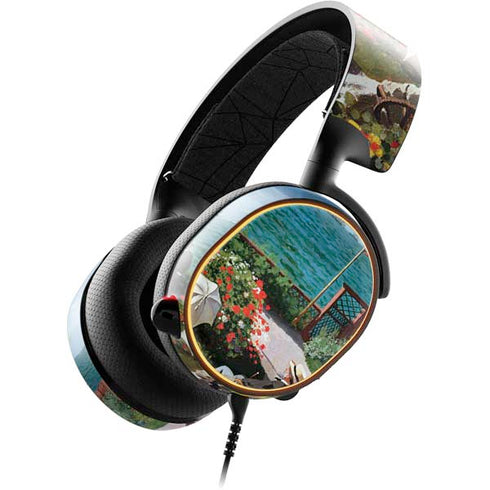 Claude Monet The Terrace at Sainte-Adresse SteelSeries Arctis 5 Skin