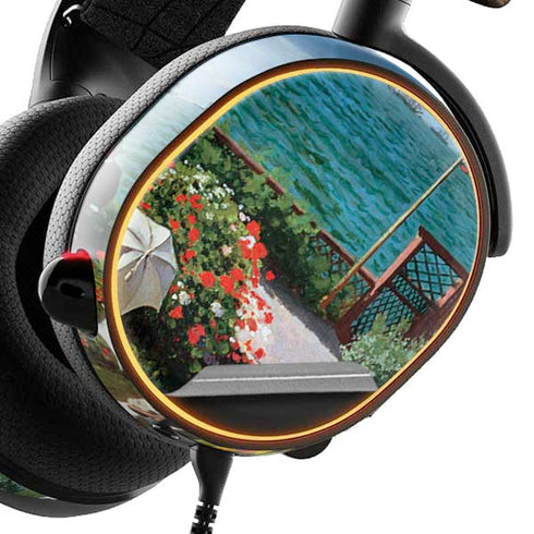 Claude Monet The Terrace at Sainte-Adresse SteelSeries Arctis 5 Skin