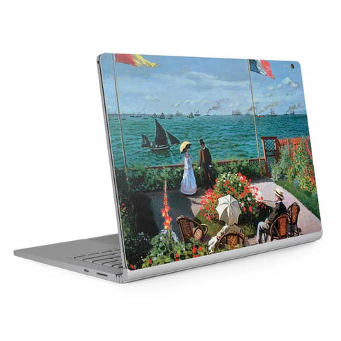 Claude Monet The Terrace at Sainte-Adresse Surface Book 2 15in Skin