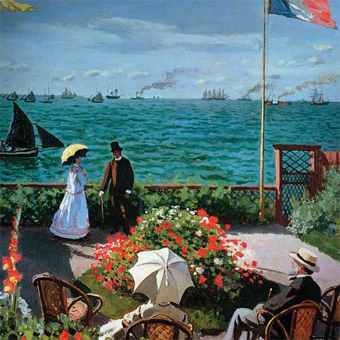 Claude Monet The Terrace at Sainte-Adresse Surface Book 2 15in Skin