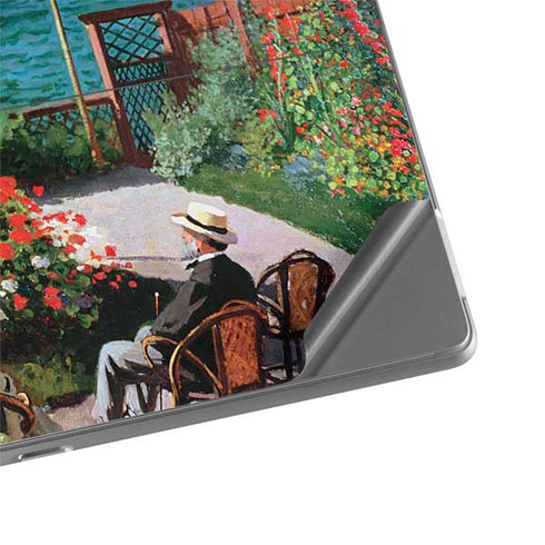 Claude Monet The Terrace at Sainte-Adresse Surface Pro 8 Skin