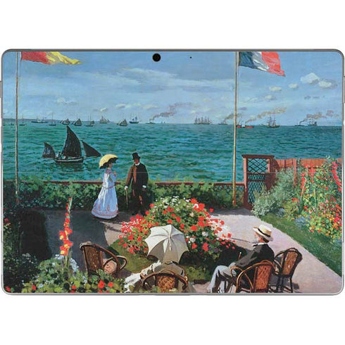 Claude Monet The Terrace at Sainte-Adresse Surface Pro 9 Skin