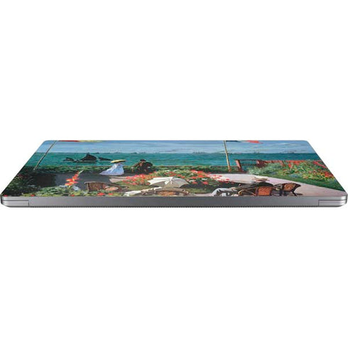 Claude Monet The Terrace at Sainte-Adresse Universal Laptop 11in (8.8 x 6.2in) Skin