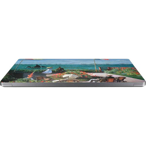 Claude Monet The Terrace at Sainte-Adresse Universal Laptop 16.6in (13.4 x 9.7in) Skin