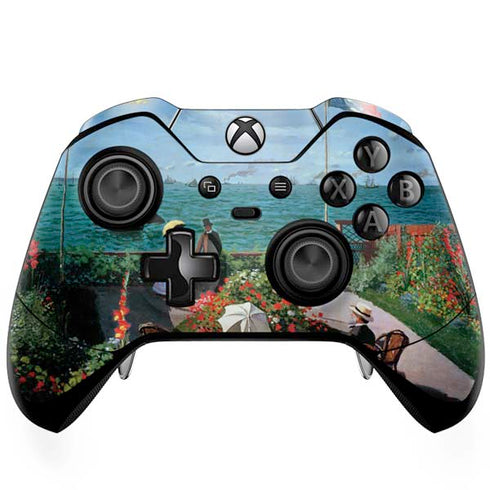 Claude Monet The Terrace at Sainte-Adresse Xbox One Elite Controller Skin