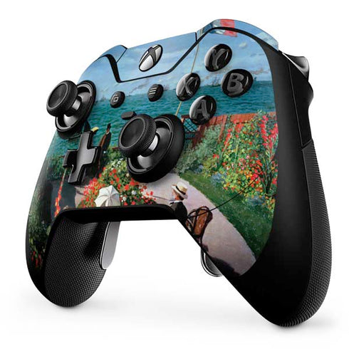 Claude Monet The Terrace at Sainte-Adresse Xbox One Elite Controller Skin