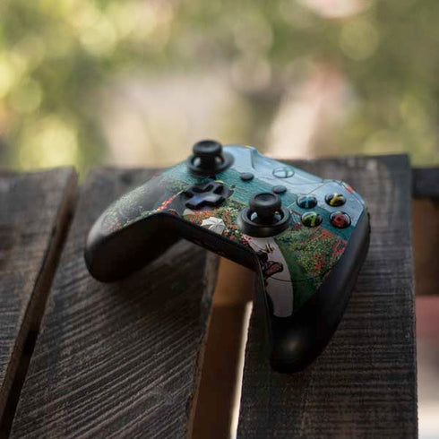Claude Monet The Terrace at Sainte-Adresse Xbox One Elite Controller Skin
