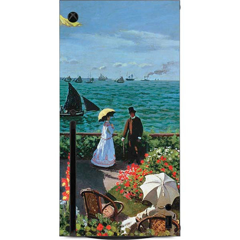 Claude Monet The Terrace at Sainte-Adresse Xbox Series X Console Skin