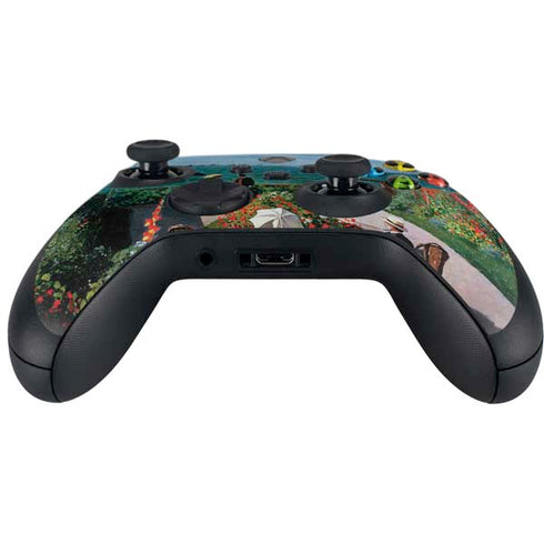 Claude Monet The Terrace at Sainte-Adresse Xbox Series X Controller Skin