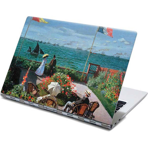 Claude Monet The Terrace at Sainte-Adresse Yoga 910 2-in-1 14in Touch-Screen Skin