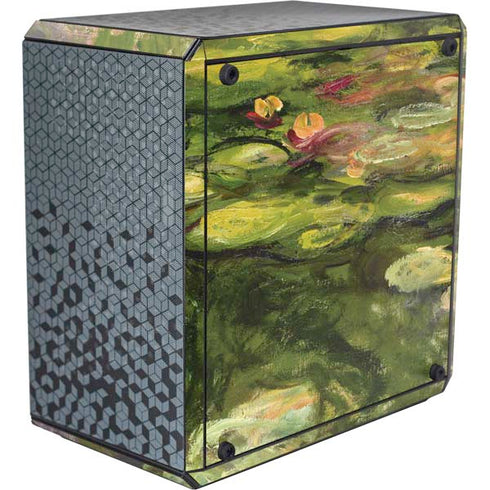 Claude Monet Waterlilies Cooler Master MasterBox Q300L Mini Tower Skin
