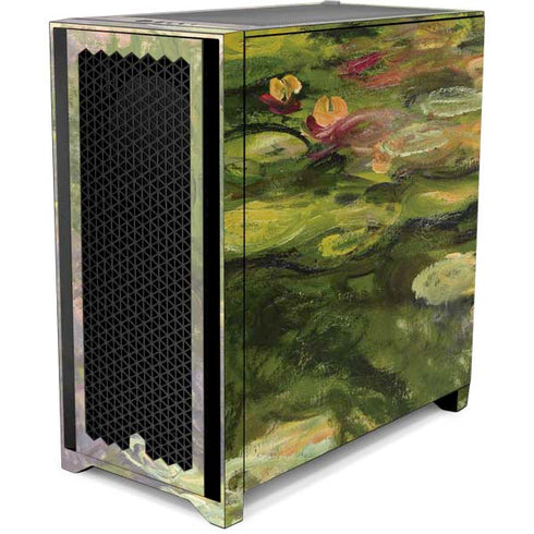 Claude Monet Waterlilies Corsair 4000D Tempered Glass Mid-Tower ATX Case Skin