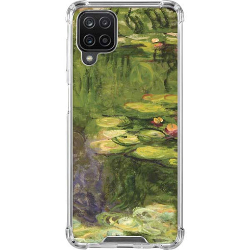 Claude Monet Waterlilies Galaxy A12 Clear Case