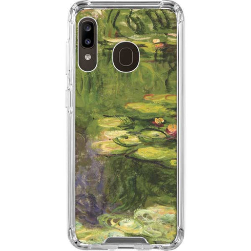 Claude Monet Waterlilies Galaxy A30 Clear Case