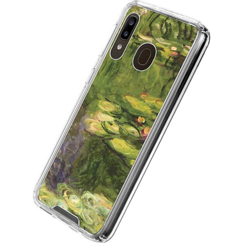 Claude Monet Waterlilies Galaxy A30 Clear Case