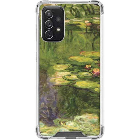 Claude Monet Waterlilies Galaxy A72 5G Clear Case