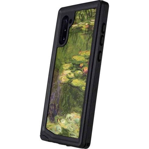 Claude Monet Waterlilies Galaxy Note 10 Waterproof Case
