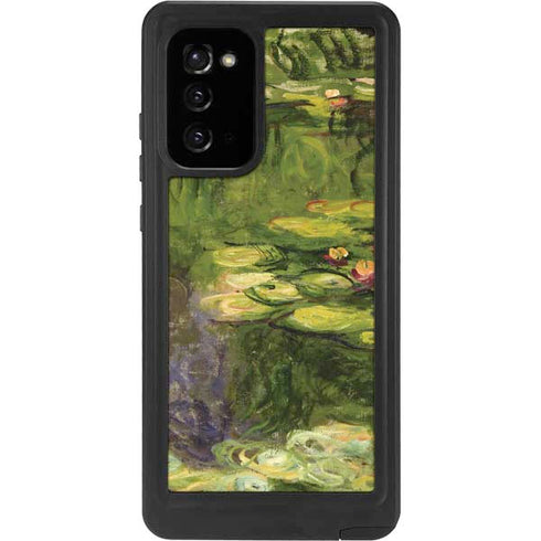 Claude Monet Waterlilies Galaxy Note20 5G Waterproof Case