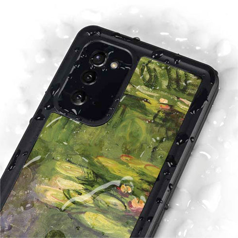Claude Monet Waterlilies Galaxy Note20 5G Waterproof Case