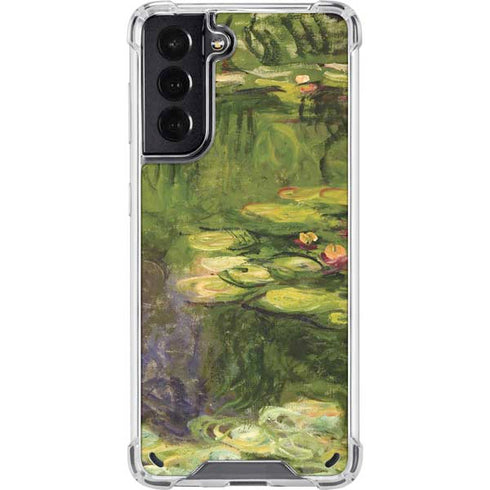 Claude Monet Waterlilies Galaxy S21 5G Clear Case