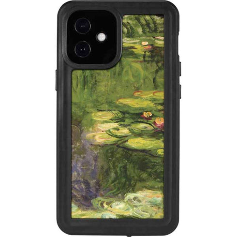Claude Monet Waterlilies iPhone 12 Mini Waterproof Case