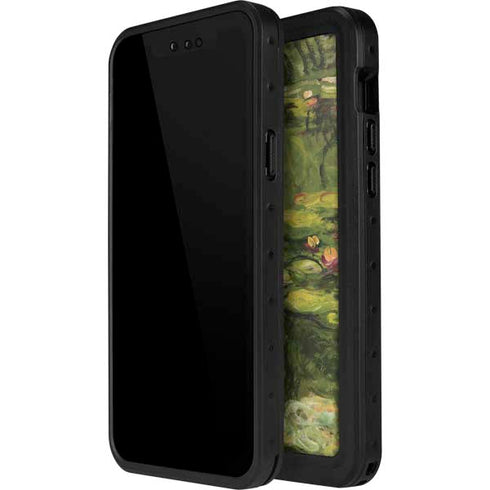 Claude Monet Waterlilies iPhone 12 Pro Max Waterproof Case