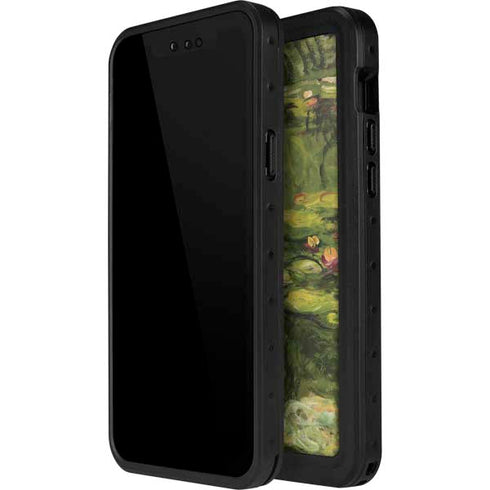 Claude Monet Waterlilies iPhone 12 Pro Waterproof Case