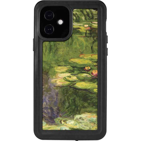 Claude Monet Waterlilies iPhone 12 Waterproof Case